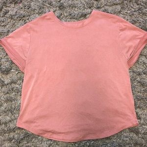 Blush Pink Me to We Essentials T Shirt